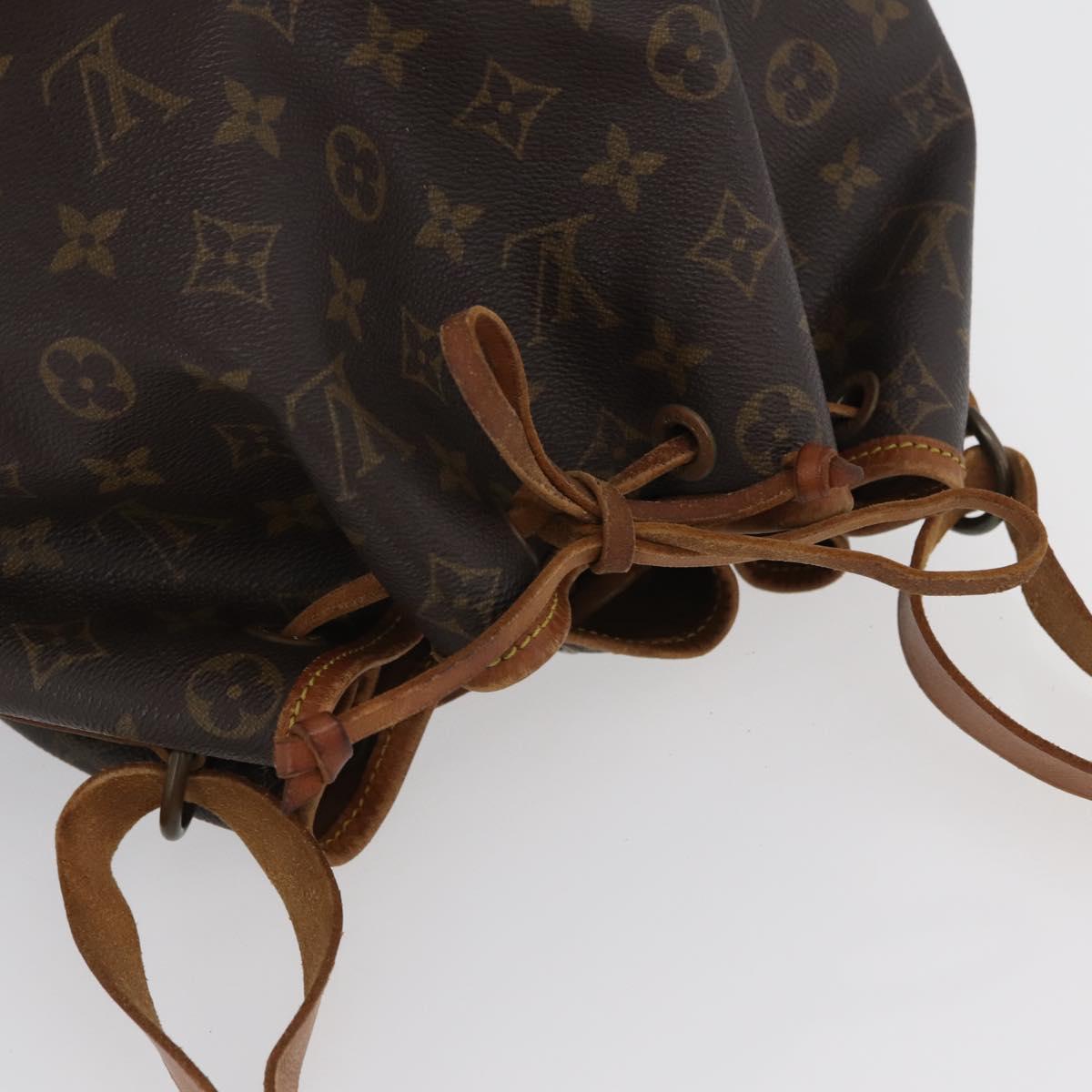LOUIS VUITTON Monogram Noe Shoulder Bag M42224 LV Auth ka2592