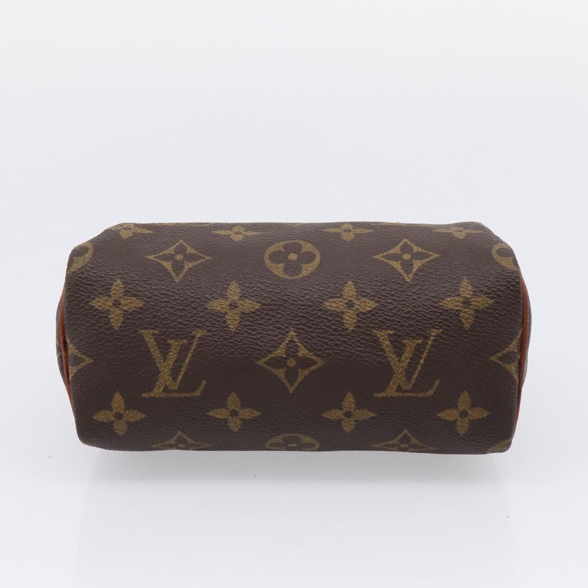 LOUIS VUITTON Monogram Mini Speedy Hand Bag M41534 LV Auth ka2597