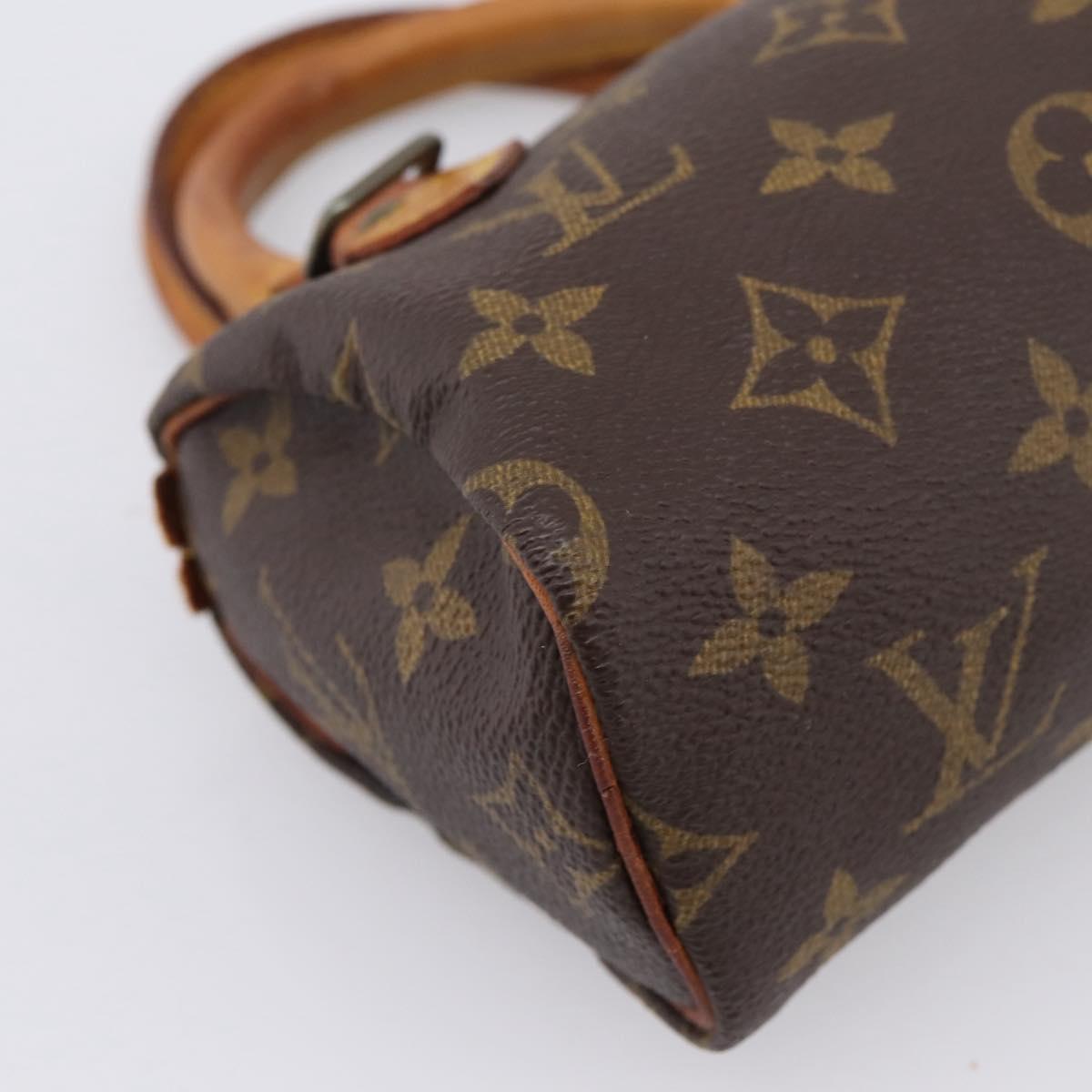 LOUIS VUITTON Monogram Mini Speedy Hand Bag M41534 LV Auth ka2597
