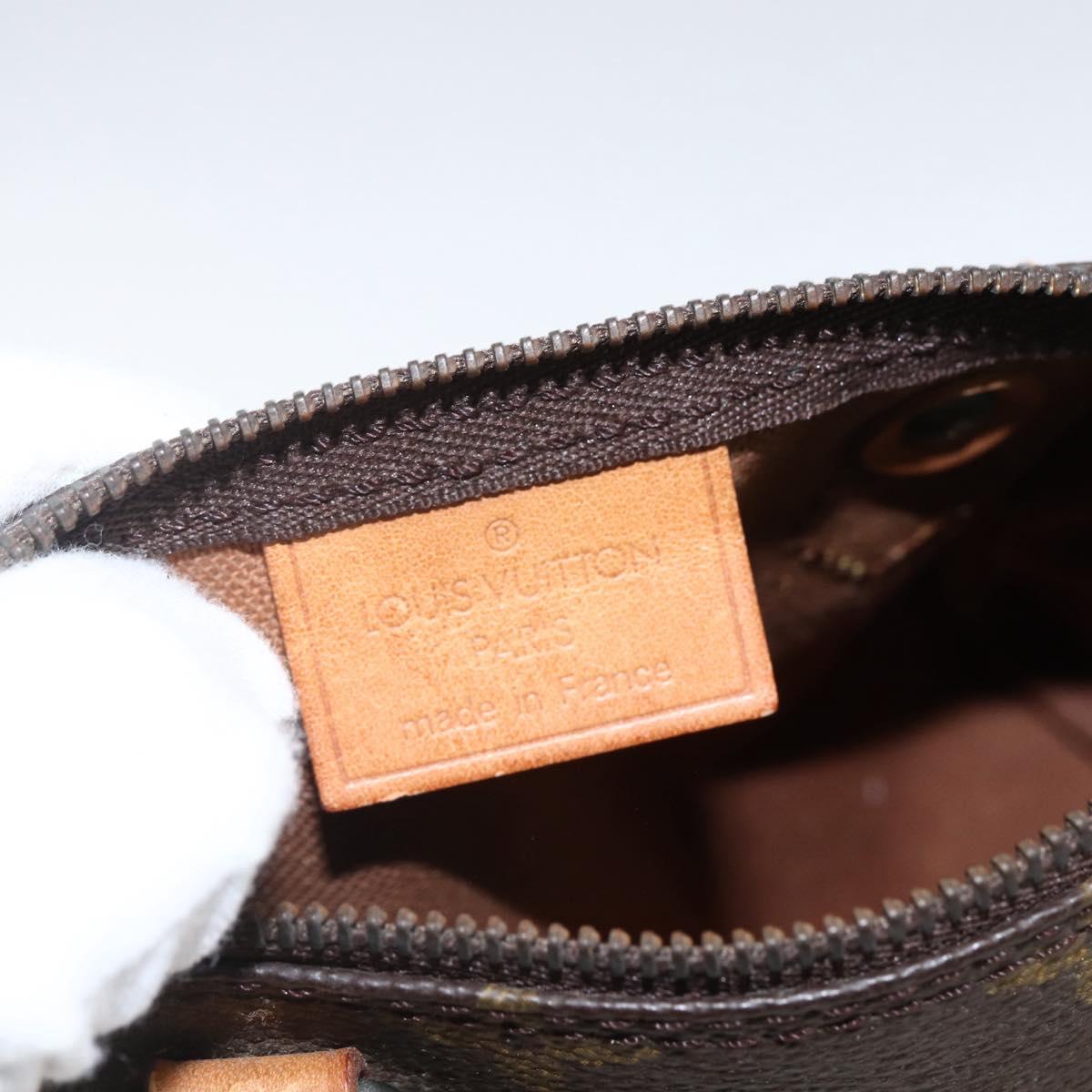 LOUIS VUITTON Monogram Mini Speedy Hand Bag M41534 LV Auth ka2597