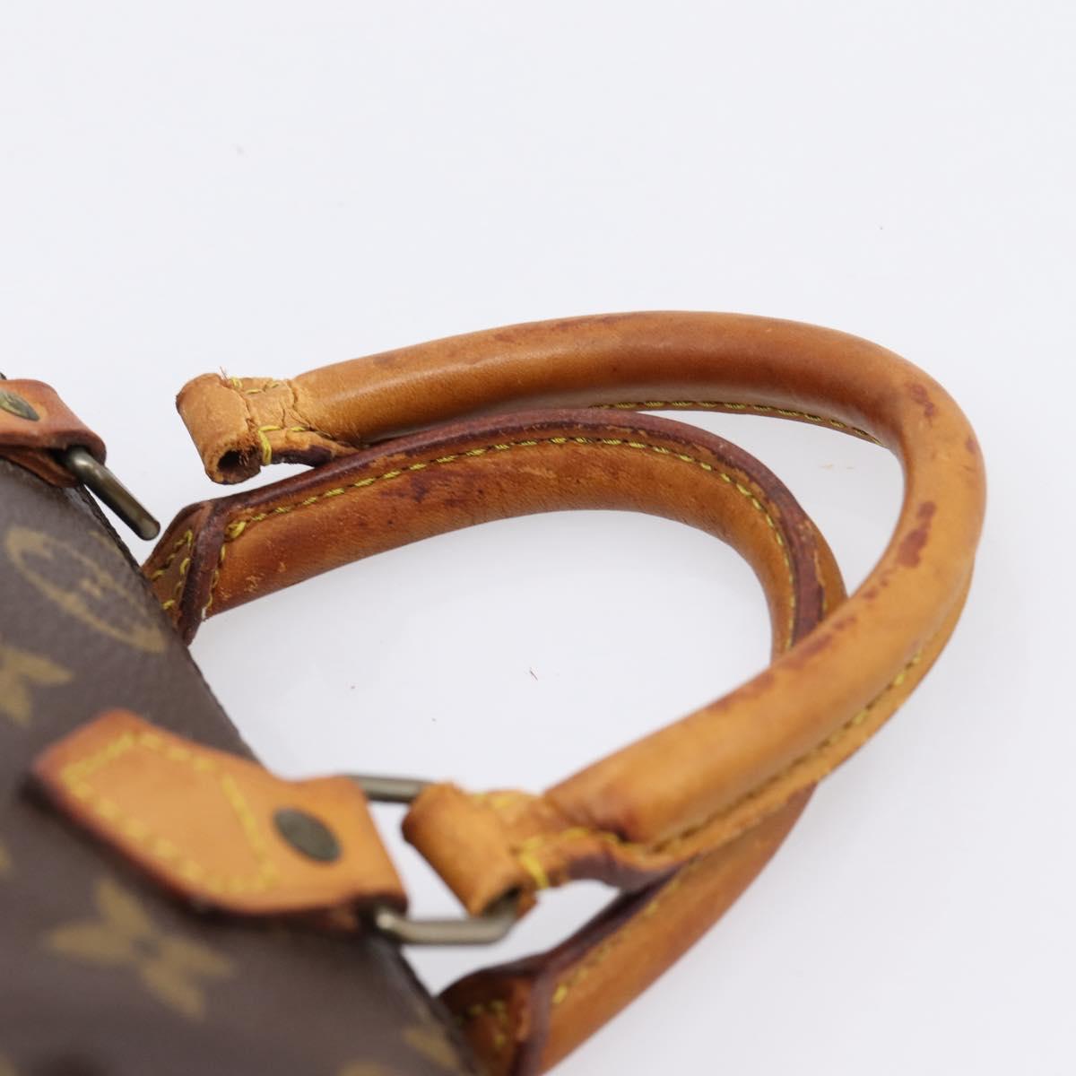 LOUIS VUITTON Monogram Mini Speedy Hand Bag M41534 LV Auth ka2597