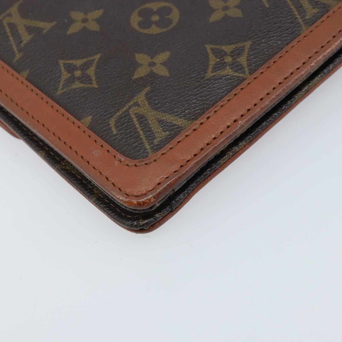 LOUIS VUITTON Monogram Pochette Dam GM Clutch Bag M51810 LV Auth ka2610