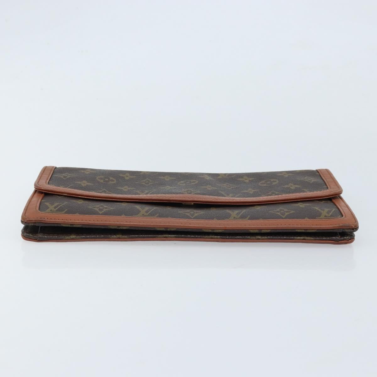 LOUIS VUITTON Monogram Pochette Dam GM Clutch Bag M51810 LV Auth ka2610