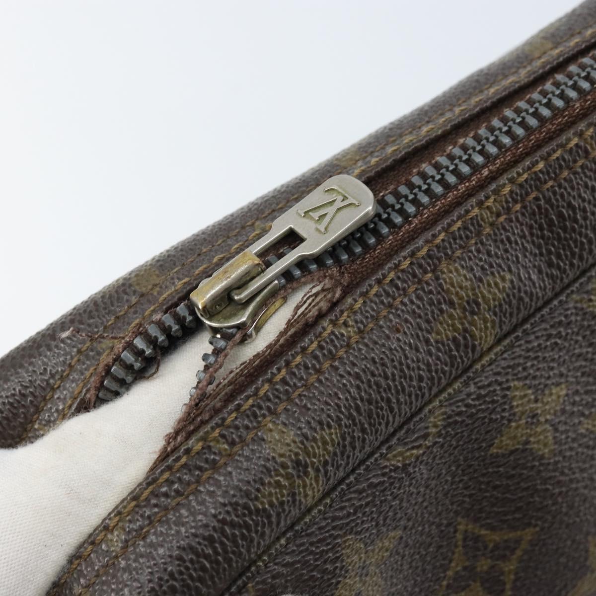 LOUIS VUITTON Monogram Trousse Toilette 23 Clutch Bag M47524 LV Auth ka2613