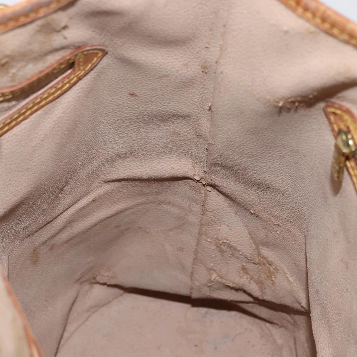 LOUIS VUITTON Monogram Bucket GM Shoulder Bag M42236 LV Auth ka2626