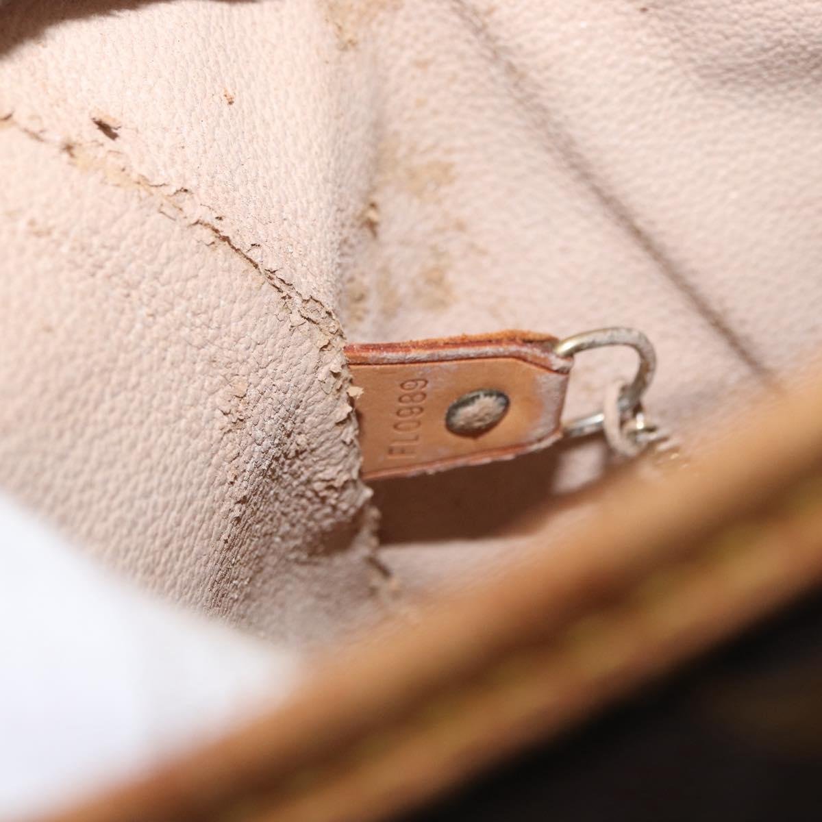 LOUIS VUITTON Monogram Bucket GM Shoulder Bag M42236 LV Auth ka2626