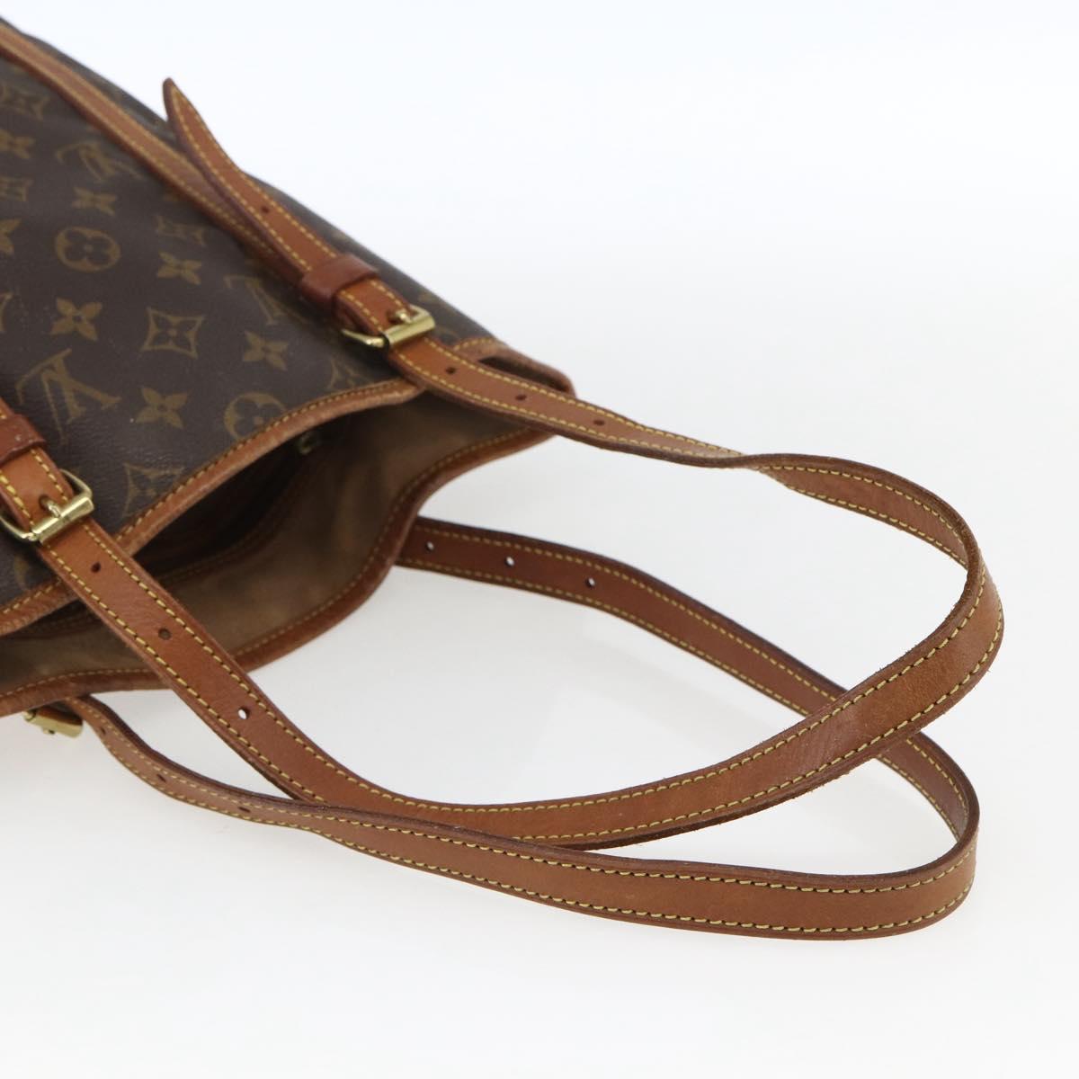 LOUIS VUITTON Monogram Bucket GM Shoulder Bag M42236 LV Auth ka2630