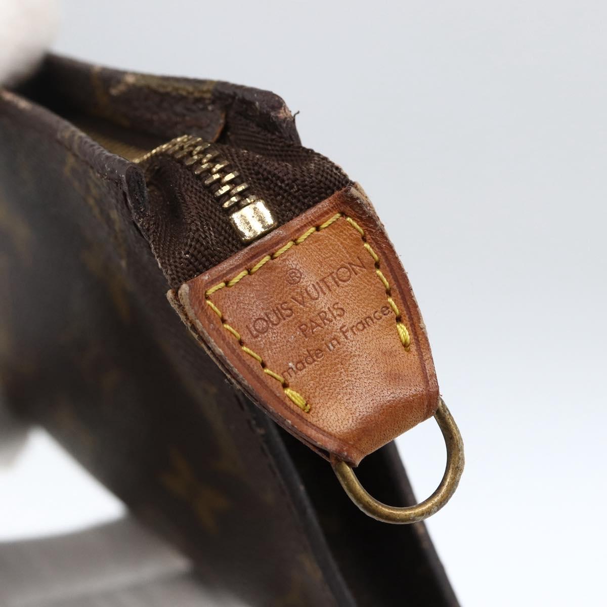 LOUIS VUITTON Monogram Bucket GM Accessory Pouch LV Auth ka2638