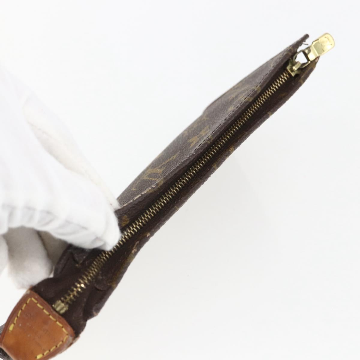 LOUIS VUITTON Monogram Bucket GM Accessory Pouch LV Auth ka2638