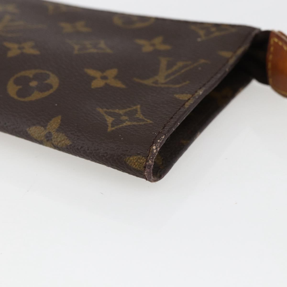 LOUIS VUITTON Monogram Bucket GM Accessory Pouch LV Auth ka2638