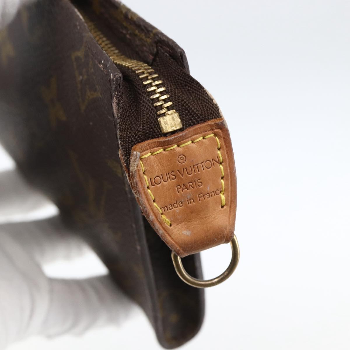 LOUIS VUITTON Monogram Bucket GM Accessory Pouch LV Auth ka2639