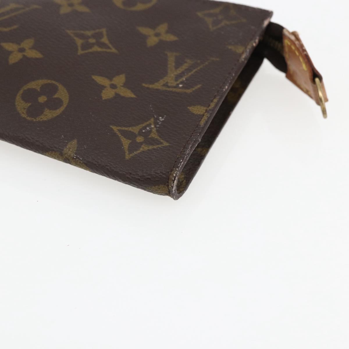 LOUIS VUITTON Monogram Bucket GM Accessory Pouch LV Auth ka2639