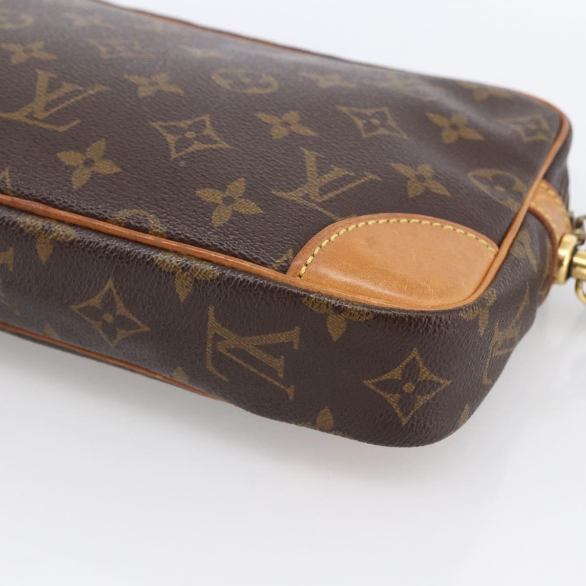 LOUIS VUITTON Monogram Marly Dragonne GM Clutch Bag M51825 LV Auth ka2642