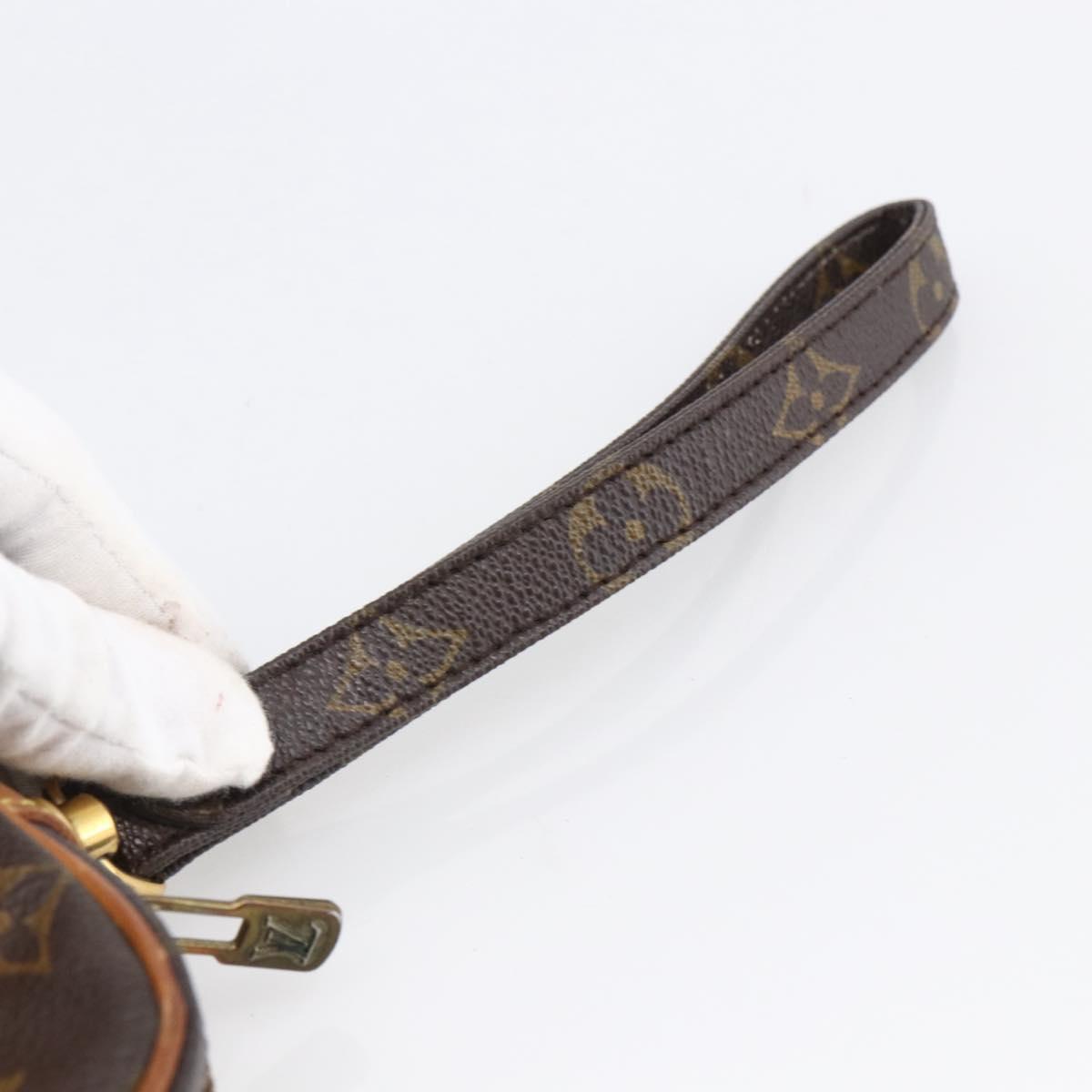 LOUIS VUITTON Monogram Marly Dragonne GM Clutch Bag M51825 LV Auth ka2642