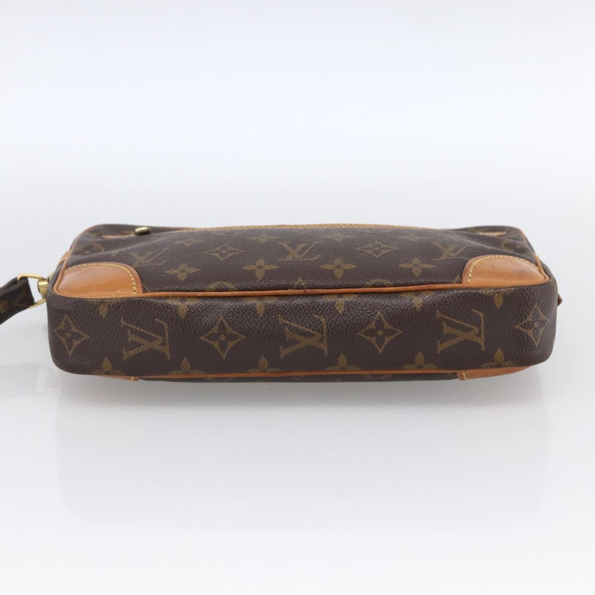 LOUIS VUITTON Monogram Marly Dragonne GM Clutch Bag M51825 LV Auth ka2642