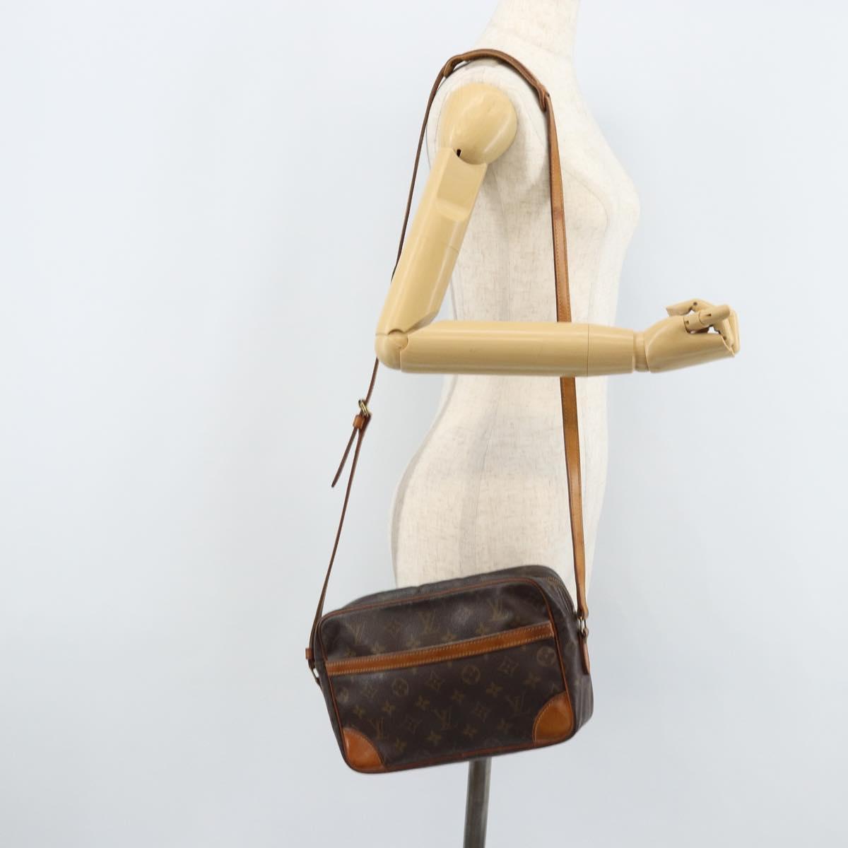 LOUIS VUITTON Monogram Trocadero 27 Shoulder Bag M51274 LV Auth ka2645