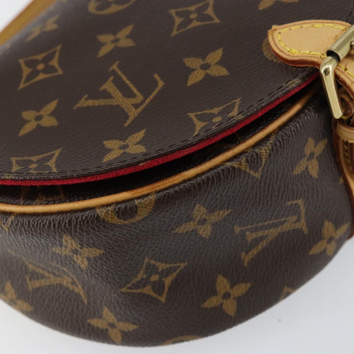 LOUIS VUITTON Monogram Tambourine Shoulder Bag M51179 LV Auth ka266