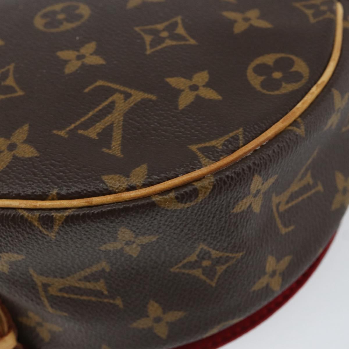 LOUIS VUITTON Monogram Tambourine Shoulder Bag M51179 LV Auth ka266