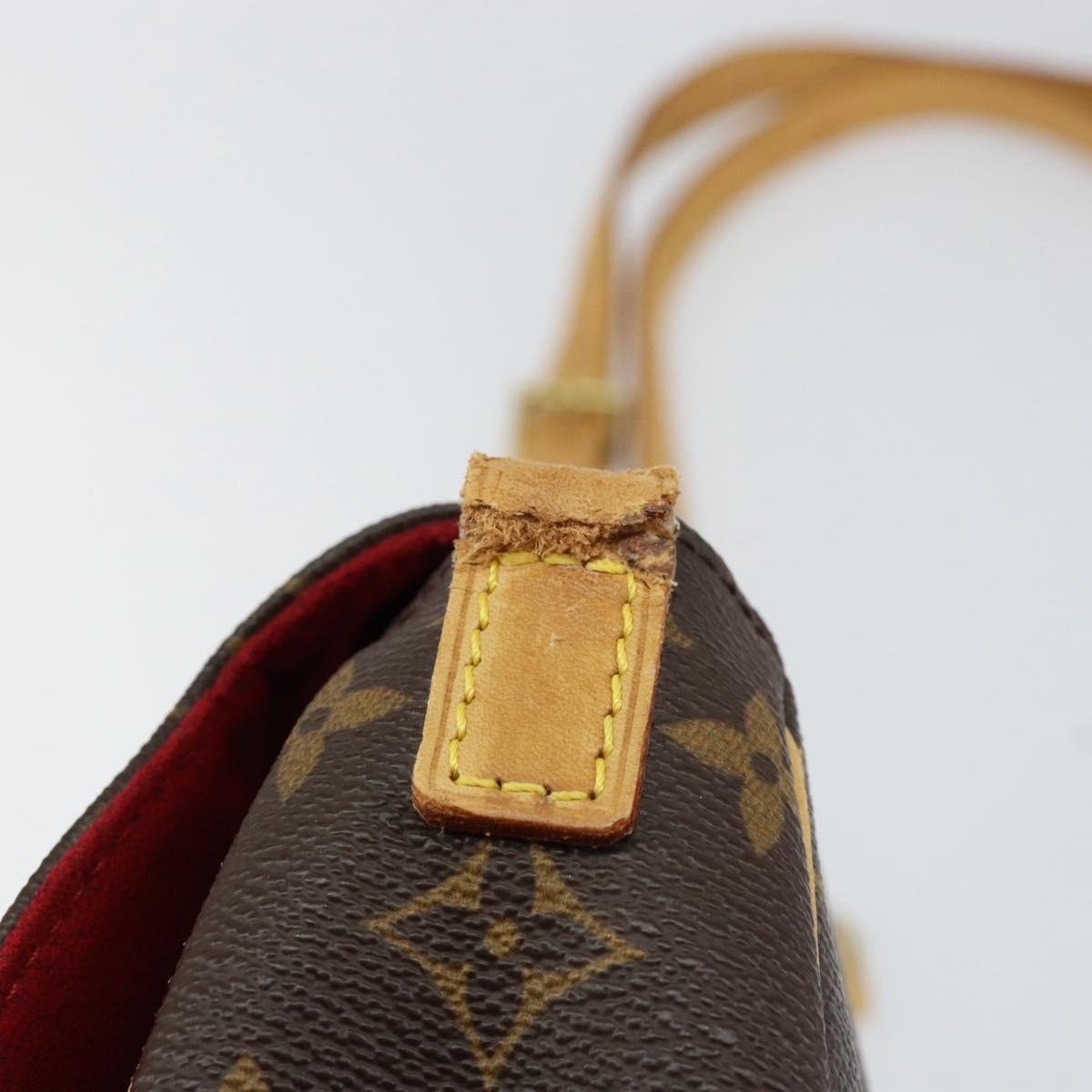 LOUIS VUITTON Monogram Tambourine Shoulder Bag M51179 LV Auth ka266