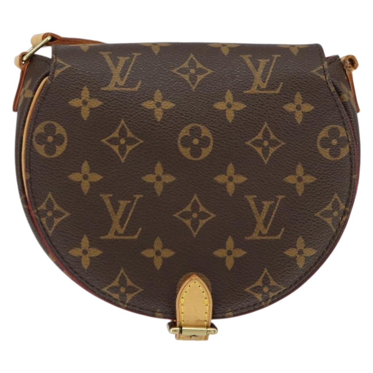 LOUIS VUITTON Monogram Tambourine Shoulder Bag M51179 LV Auth ka266