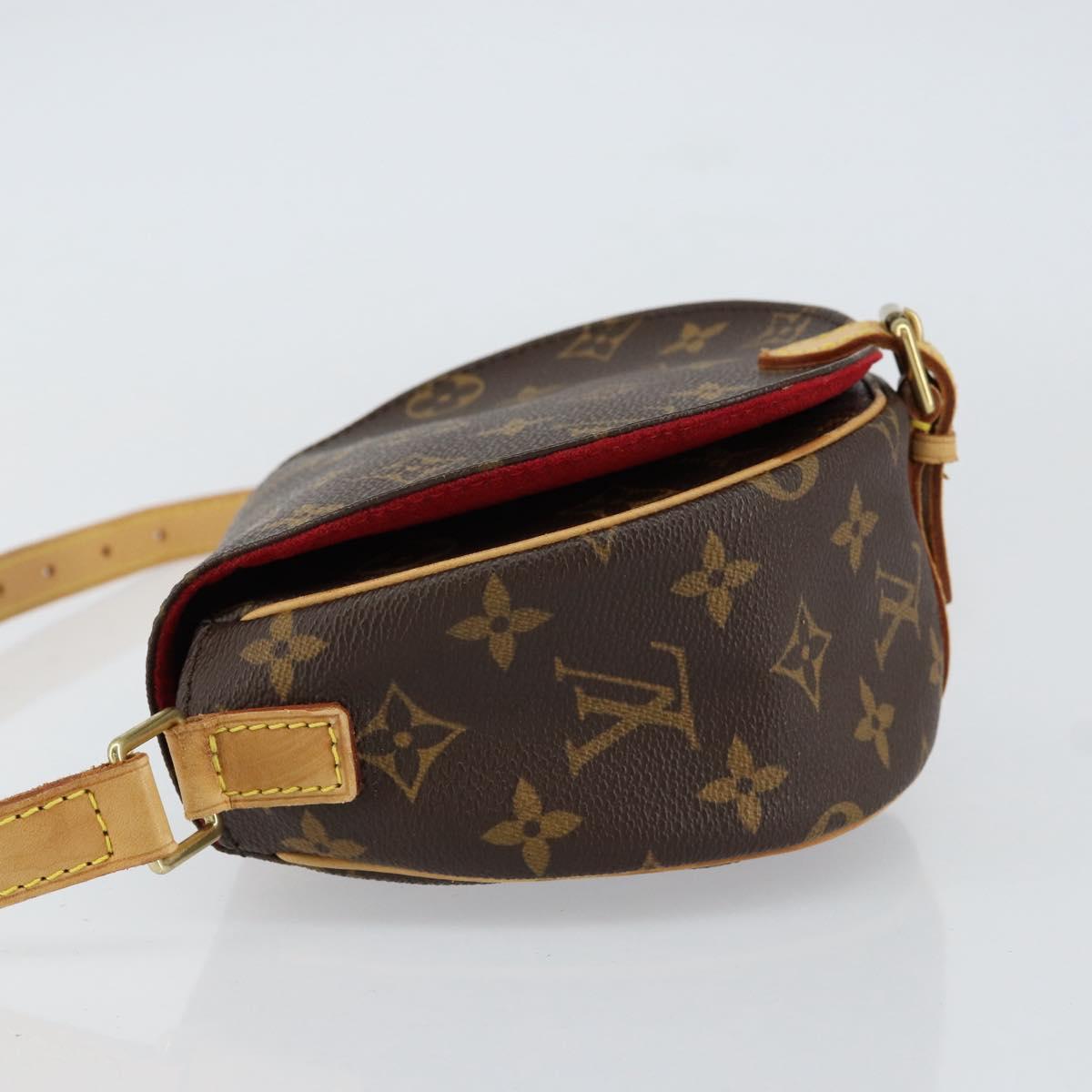 LOUIS VUITTON Monogram Tambourine Shoulder Bag M51179 LV Auth ka266