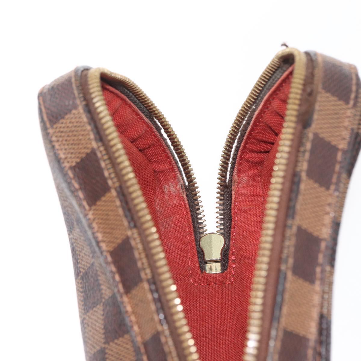 LOUIS VUITTON Damier Ebene Geronimos Shoulder Bag N51994 LV Auth ka2662