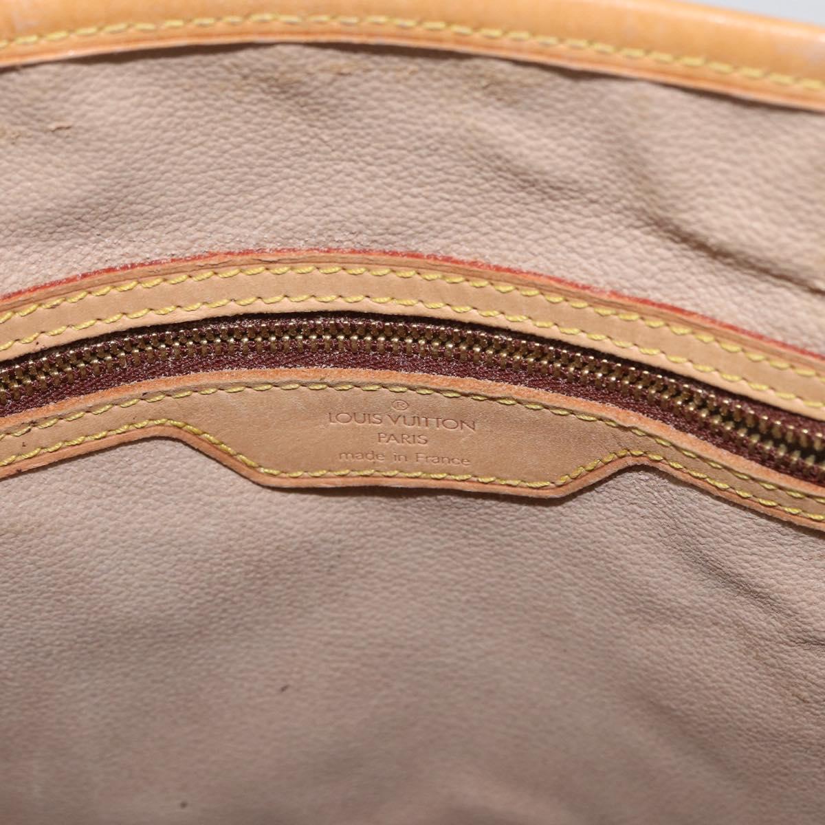 LOUIS VUITTON Monogram Bucket GM Shoulder Bag M42236 LV Auth ka2664
