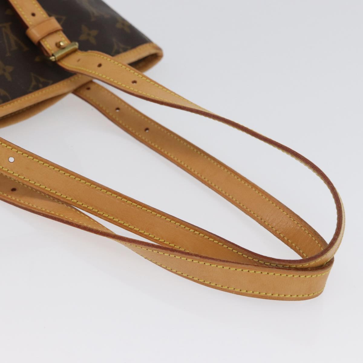 LOUIS VUITTON Monogram Bucket GM Shoulder Bag M42236 LV Auth ka2664