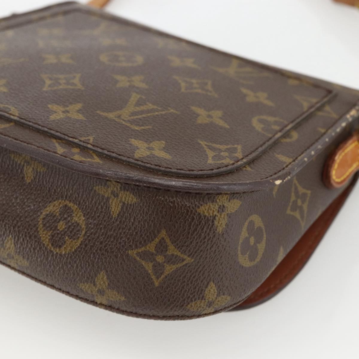 LOUIS VUITTON Monogram Saint Cloud MM Shoulder Bag M51243 LV Auth ka2669