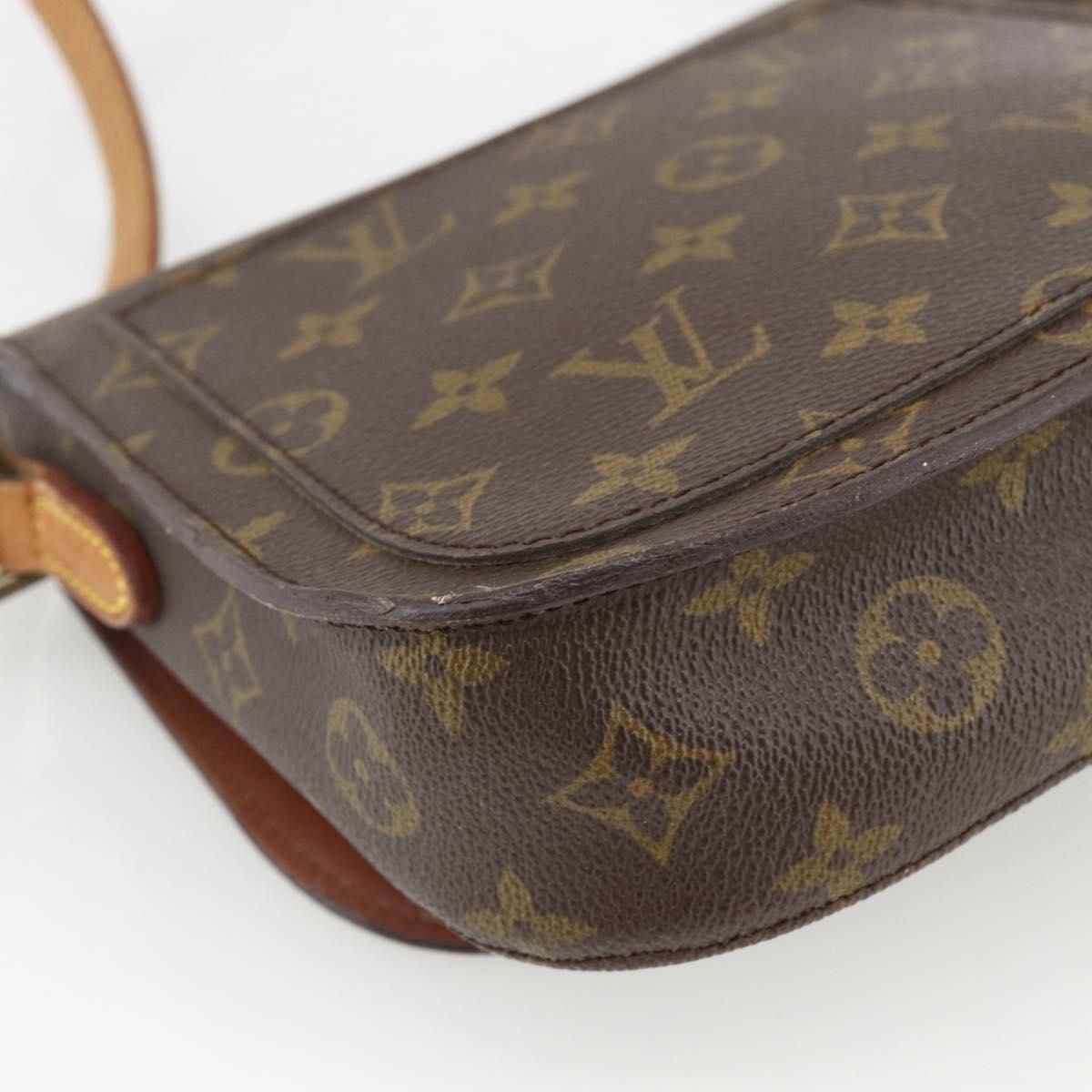 LOUIS VUITTON Monogram Saint Cloud MM Shoulder Bag M51243 LV Auth ka2669