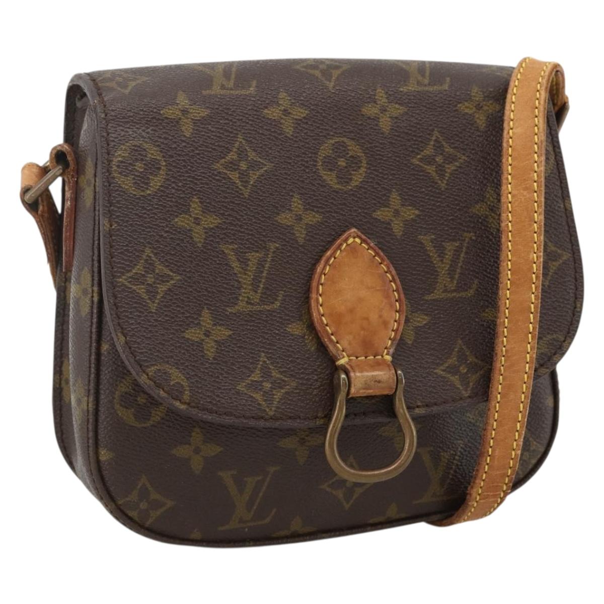 LOUIS VUITTON Monogram Saint Cloud MM Shoulder Bag M51243 LV Auth ka2669
