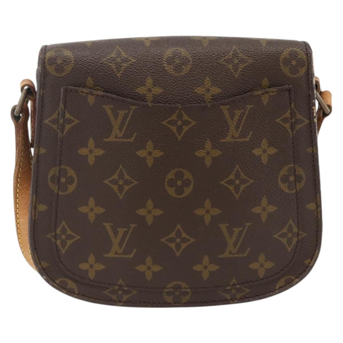 LOUIS VUITTON Monogram Saint Cloud MM Shoulder Bag M51243 LV Auth ka2669