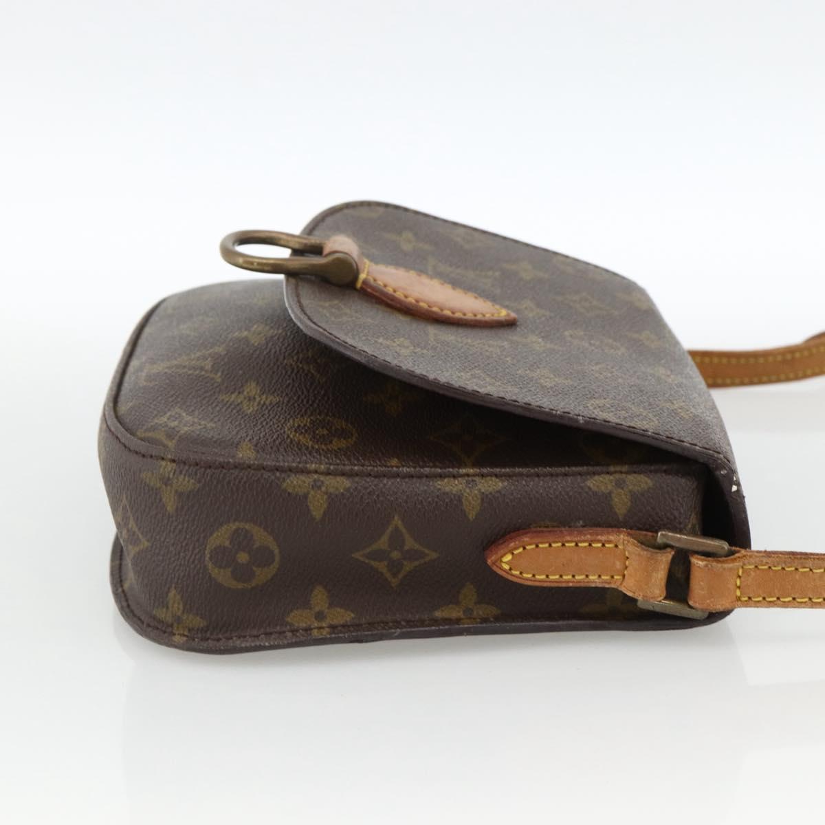 LOUIS VUITTON Monogram Saint Cloud MM Shoulder Bag M51243 LV Auth ka2669