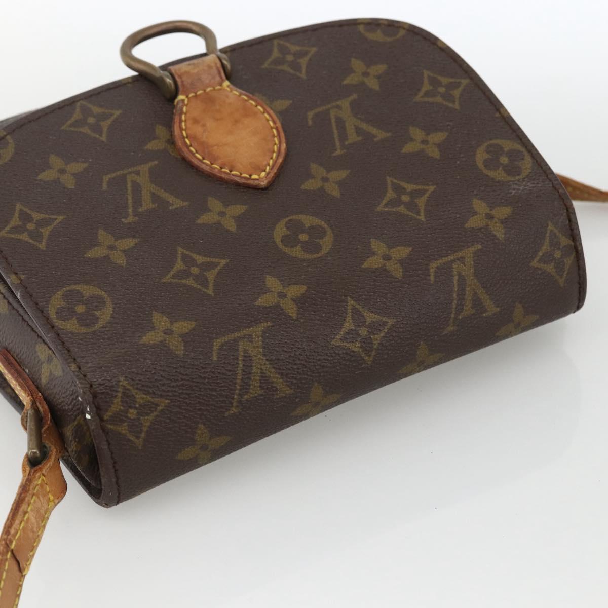 LOUIS VUITTON Monogram Saint Cloud MM Shoulder Bag M51243 LV Auth ka2669