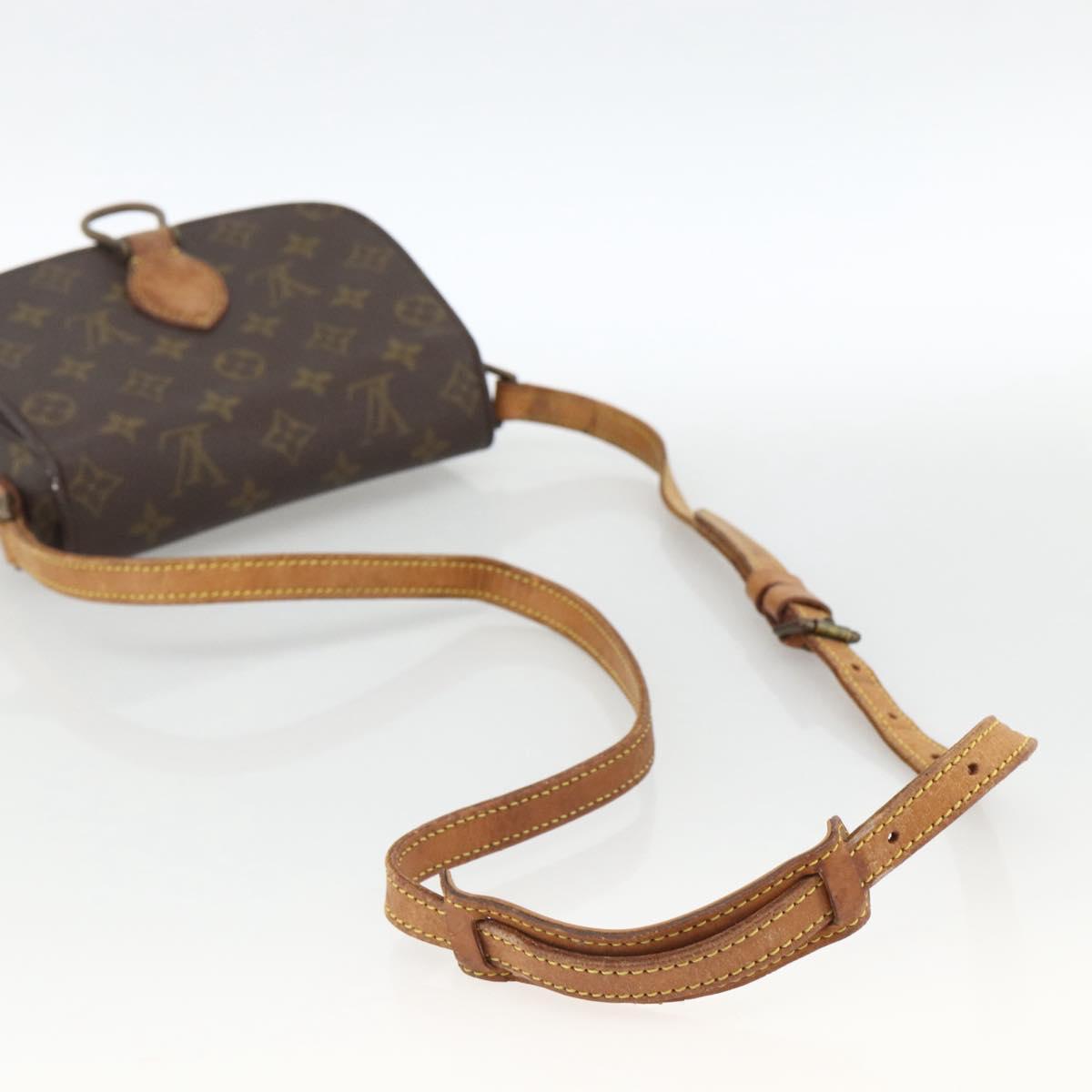 LOUIS VUITTON Monogram Saint Cloud MM Shoulder Bag M51243 LV Auth ka2669