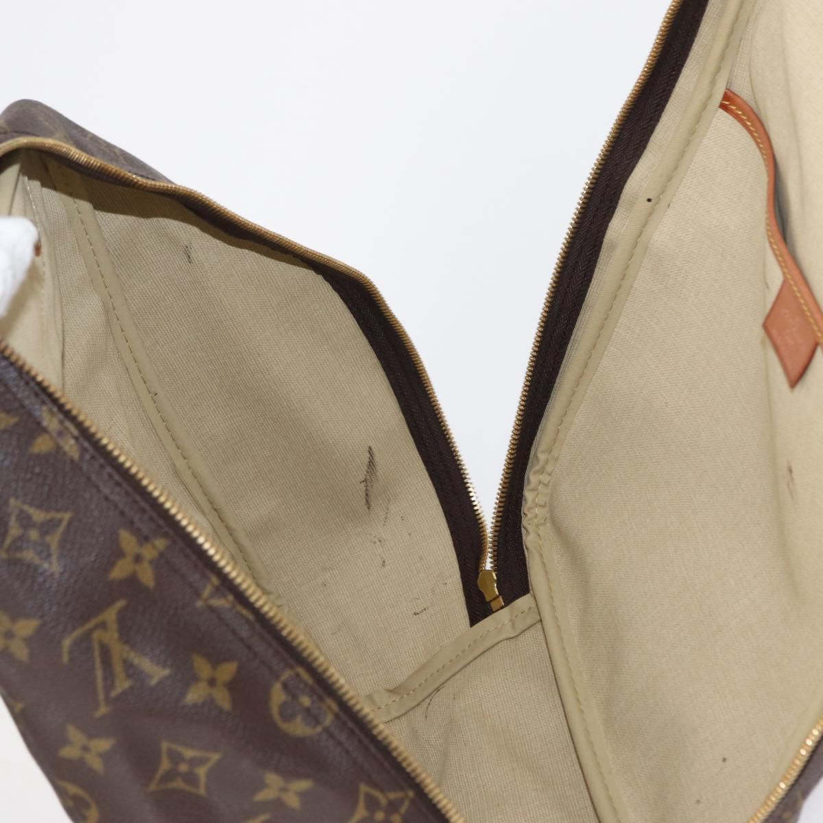 LOUIS VUITTON Monogram Excursion Hand Bag M41450 LV Auth ka267