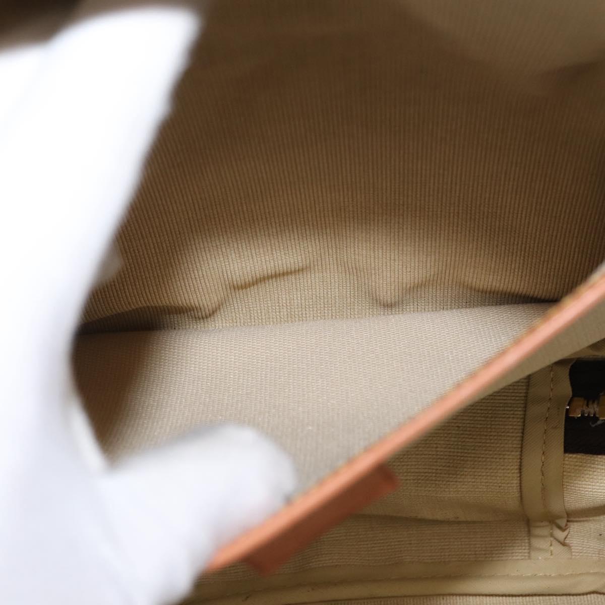 LOUIS VUITTON Monogram Excursion Hand Bag M41450 LV Auth ka267