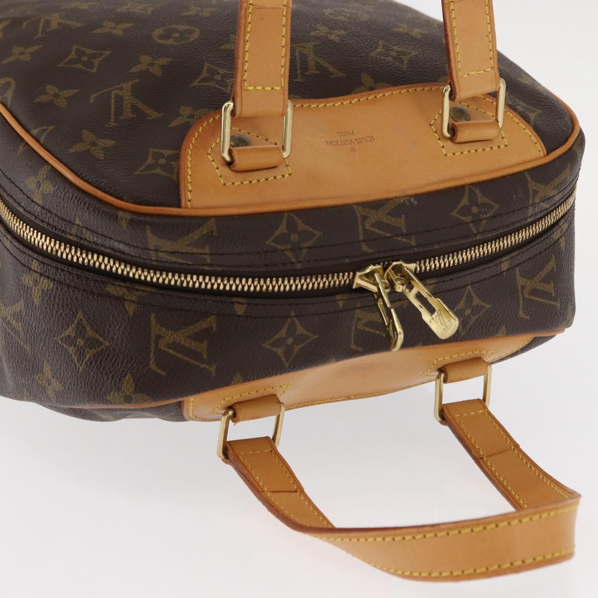 LOUIS VUITTON Monogram Excursion Hand Bag M41450 LV Auth ka267