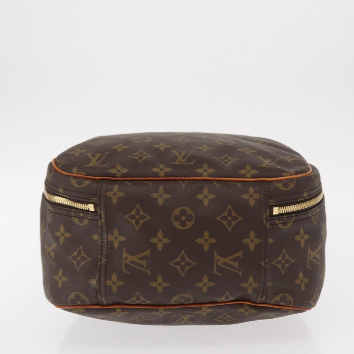 LOUIS VUITTON Monogram Excursion Hand Bag M41450 LV Auth ka267