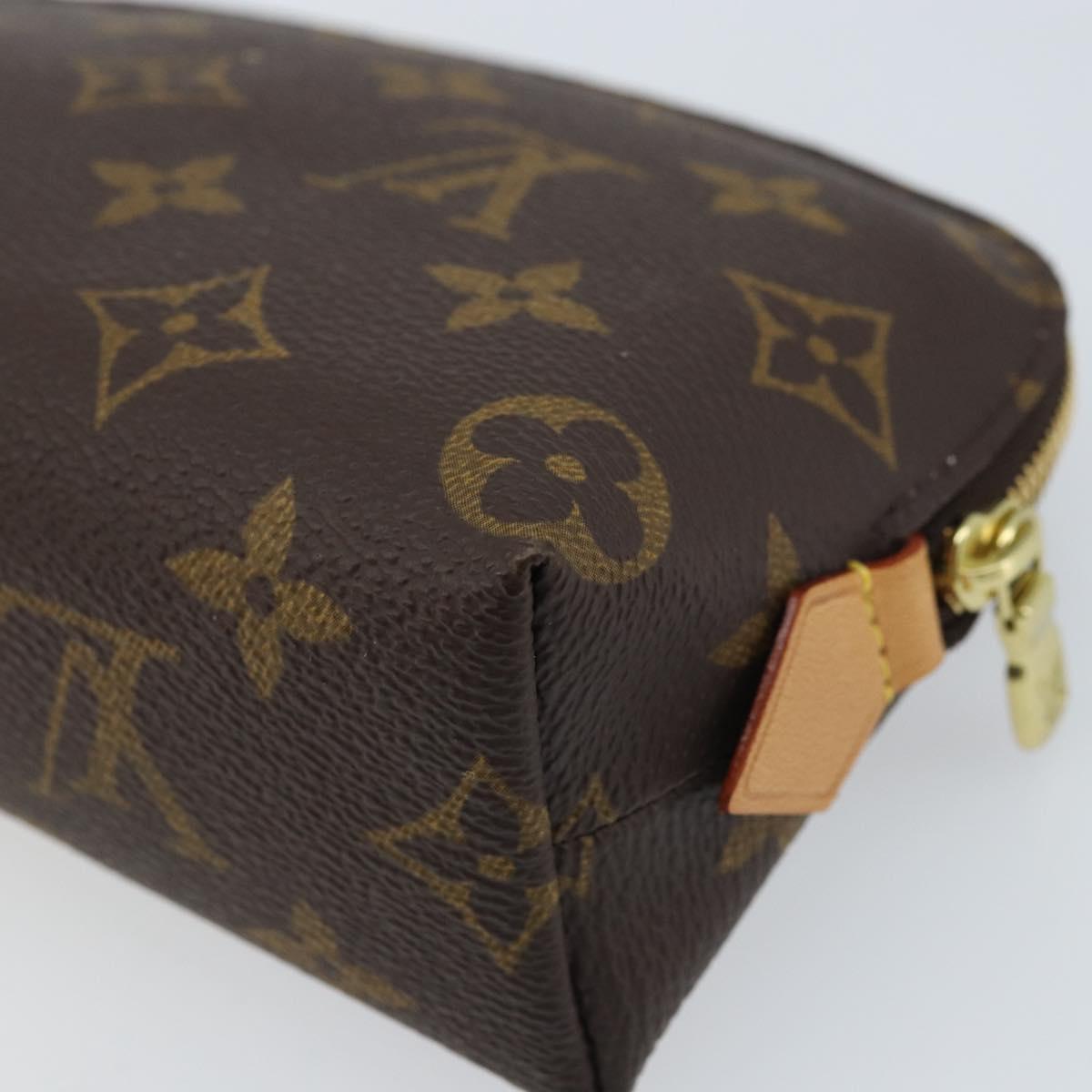 LOUIS VUITTON Monogram Pochette Cosmetic PM Pouch M43998 LV Auth ka2672