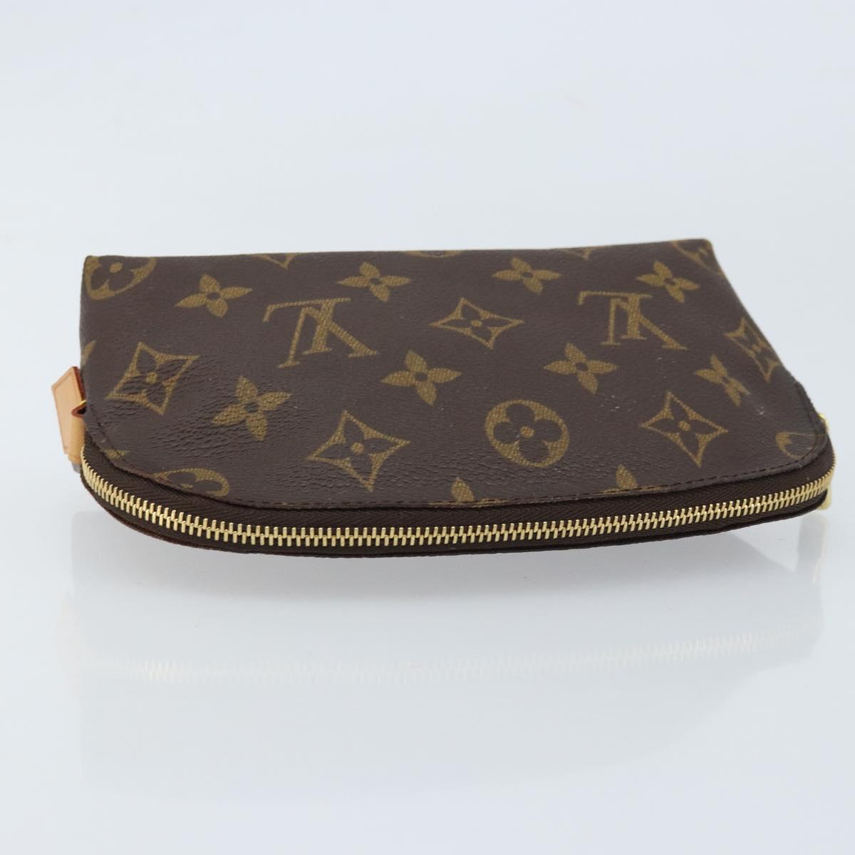 LOUIS VUITTON Monogram Pochette Cosmetic PM Pouch M43998 LV Auth ka2672
