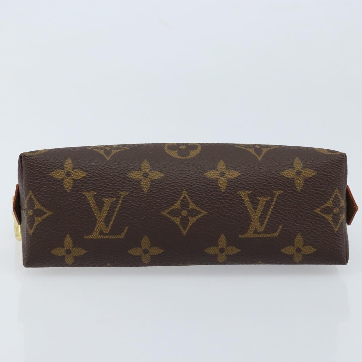 LOUIS VUITTON Monogram Pochette Cosmetic PM Pouch M43998 LV Auth ka2672