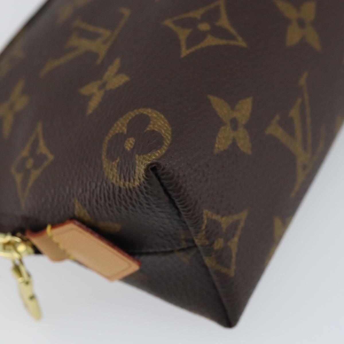 LOUIS VUITTON Monogram Pochette Cosmetic PM Pouch M43998 LV Auth ka2672
