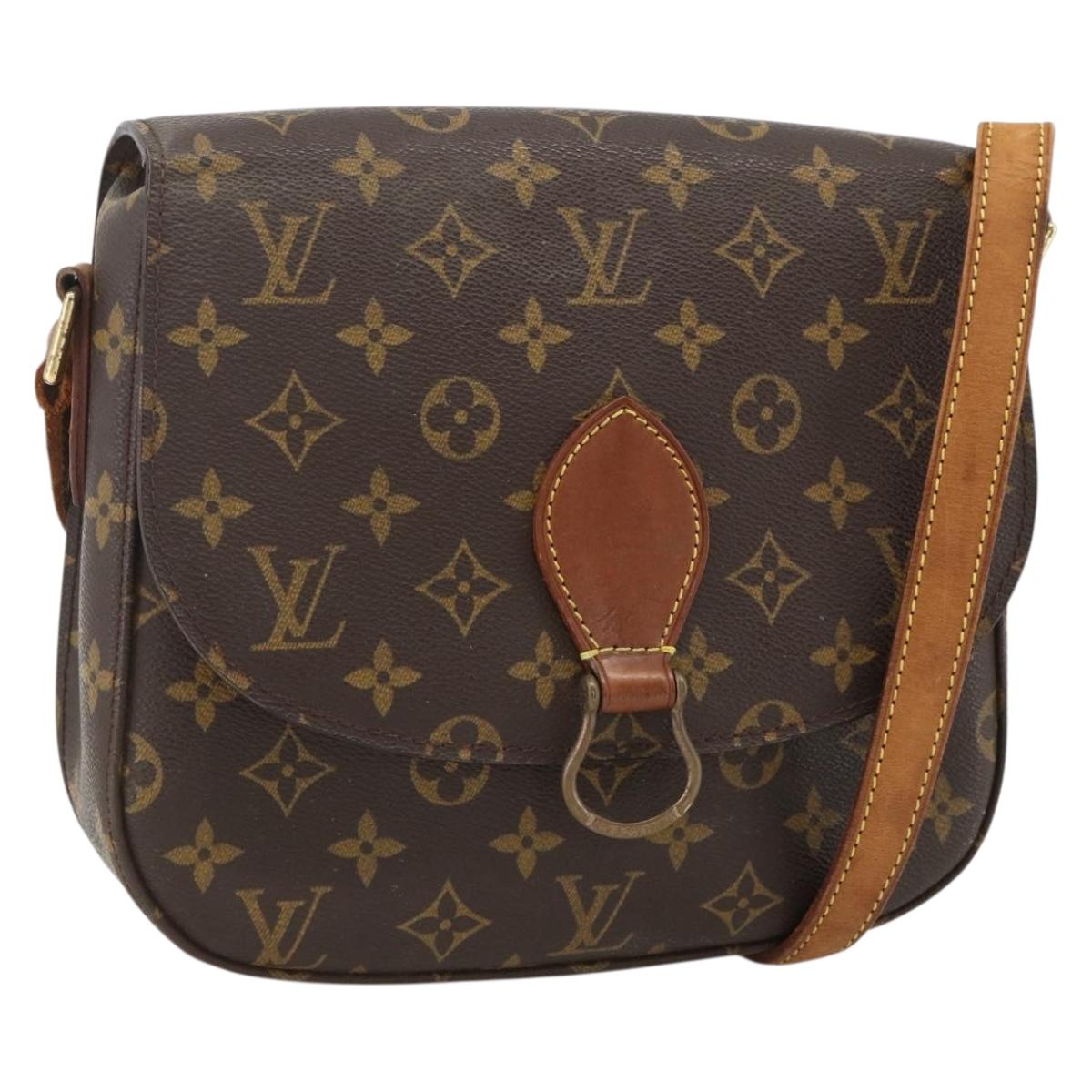 LOUIS VUITTON Monogram Saint Cloud GM Shoulder Bag M51242 LV Auth ka2675