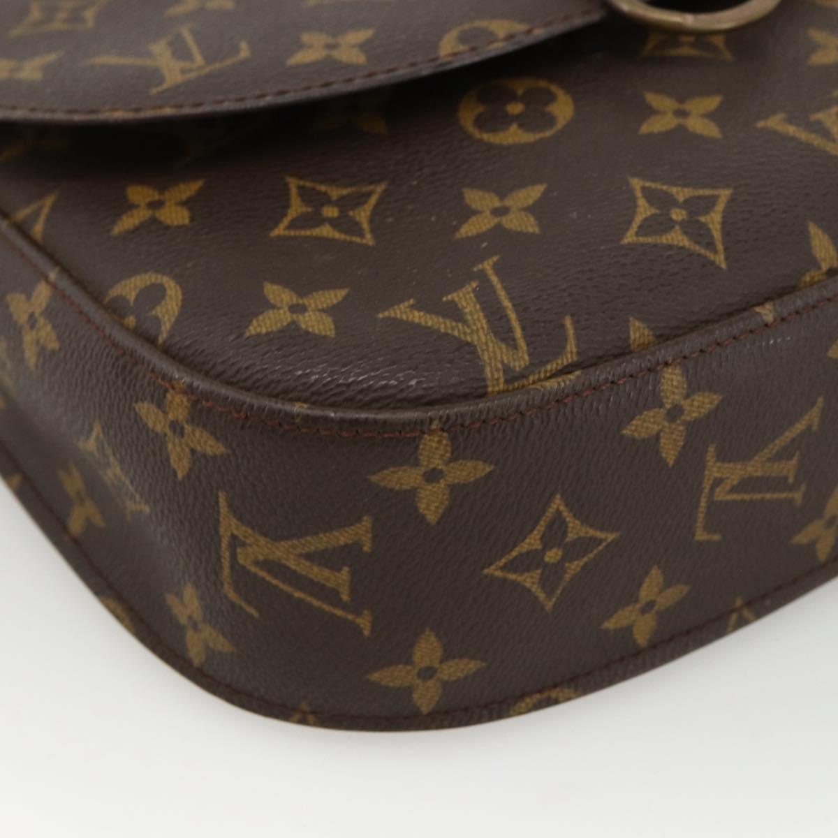 LOUIS VUITTON Monogram Saint Cloud GM Shoulder Bag M51242 LV Auth ka2675