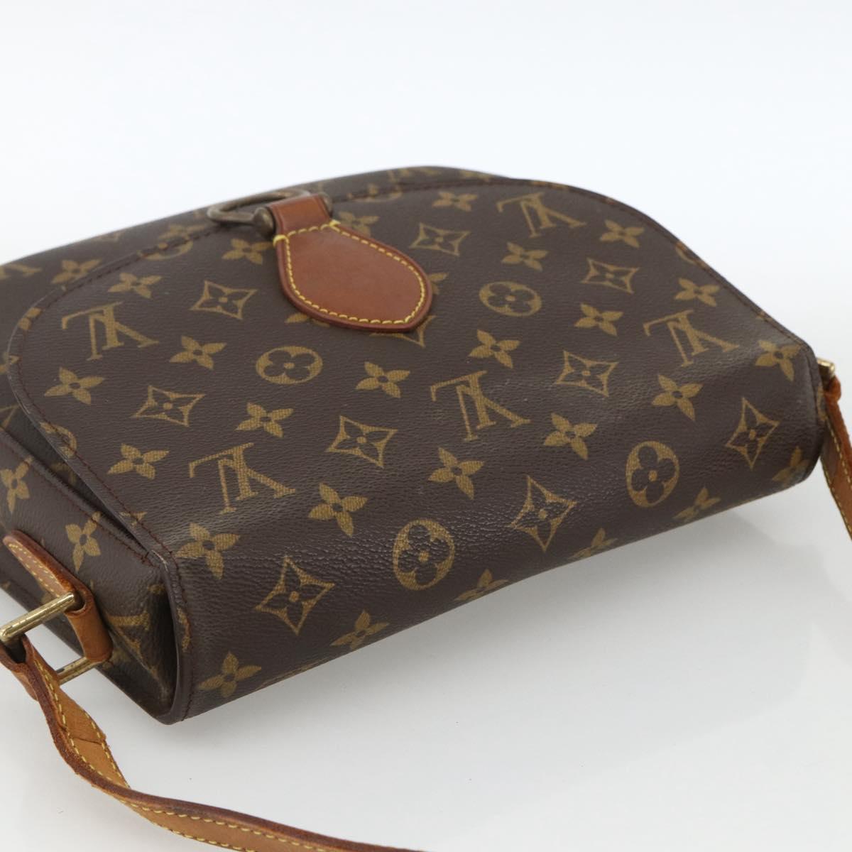 LOUIS VUITTON Monogram Saint Cloud GM Shoulder Bag M51242 LV Auth ka2675