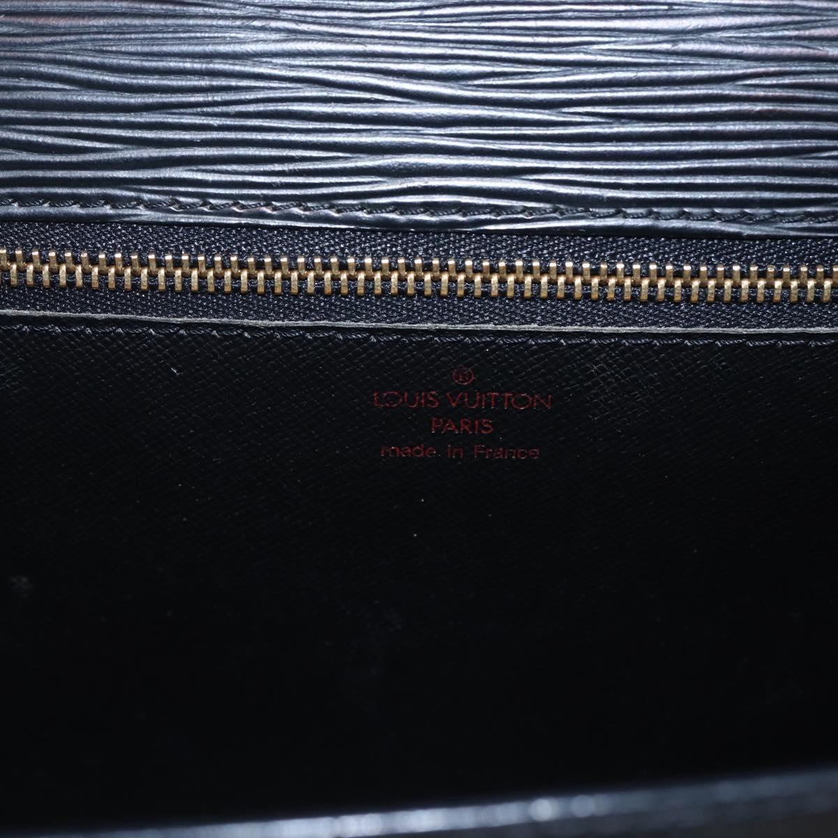 LOUIS VUITTON Epi Monceau 28 Hand Bag Black M52122 LV Auth ka268