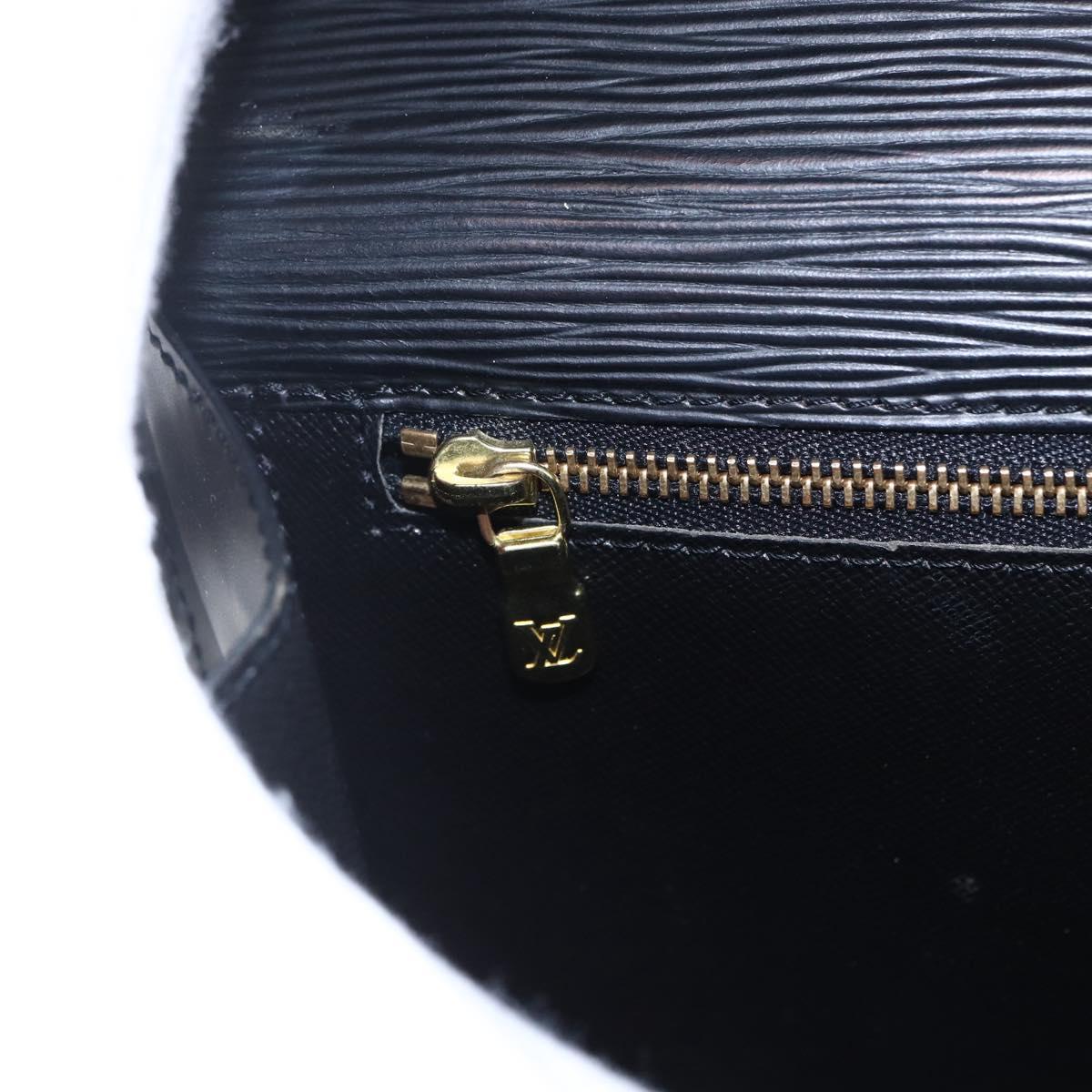 LOUIS VUITTON Epi Monceau 28 Hand Bag Black M52122 LV Auth ka268