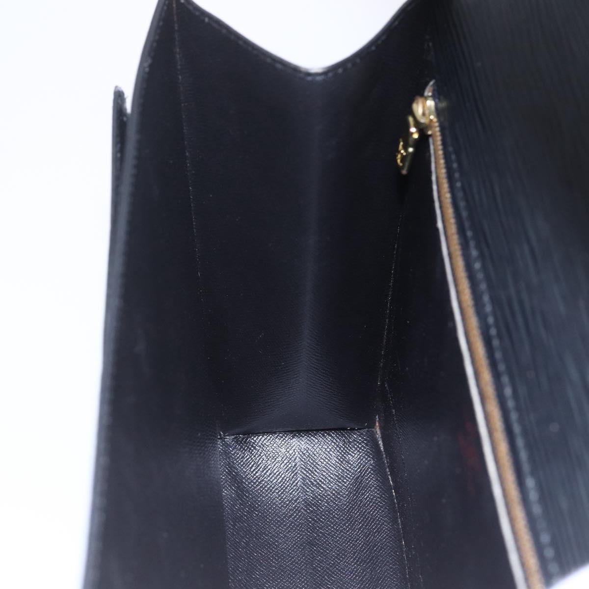 LOUIS VUITTON Epi Monceau 28 Hand Bag Black M52122 LV Auth ka268