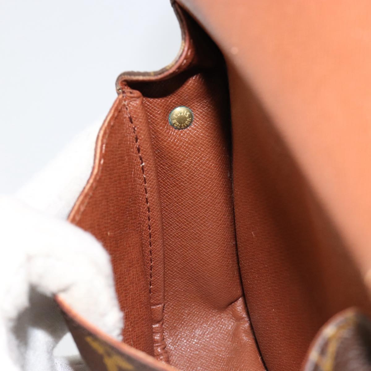 LOUIS VUITTON Monogram Cartouchiere PM Shoulder Bag M51254 LV Auth ka269